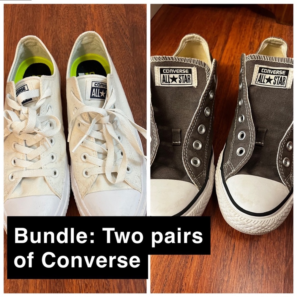 BUNDLE of Two Converse All Star Pairs